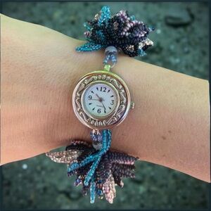 NWOT Beaded Multicolor Women's Watch
